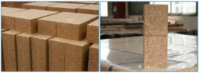 Magnésia Brickhas de alumínio as características da boa flexibilidade contra a carga térmica de alta temperatura