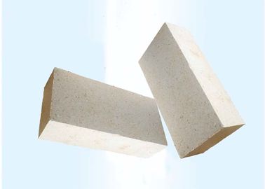 White Low Creep Cement Rotary Kiln Refractory Bricks High Bulk Density 75%Al2O3